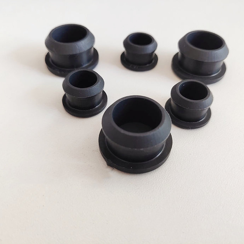 Silicone Rubber Hole Caps 4-30mm High Temperature Resistance T Type Plug Cover Snap-on Gasket Blanking End Cap Seal Stopper