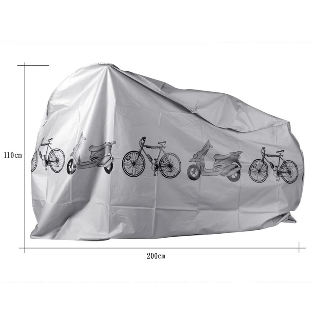 Cubierta impermeable para equipo de bicicleta, cubierta para bicicleta, cubierta para sol al aire libre, funda para bicicleta de montaña, accesorios para bicicleta
