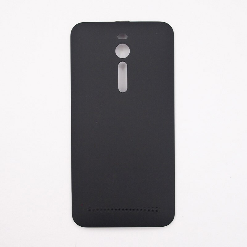 BaanSam nowe drzwi tylna pokrywa baterii obudowa etui na ASUS Zenfone 2 ZE551ML 5.5 Cal za pomocą przycisku zasilania bez NFC: czarny