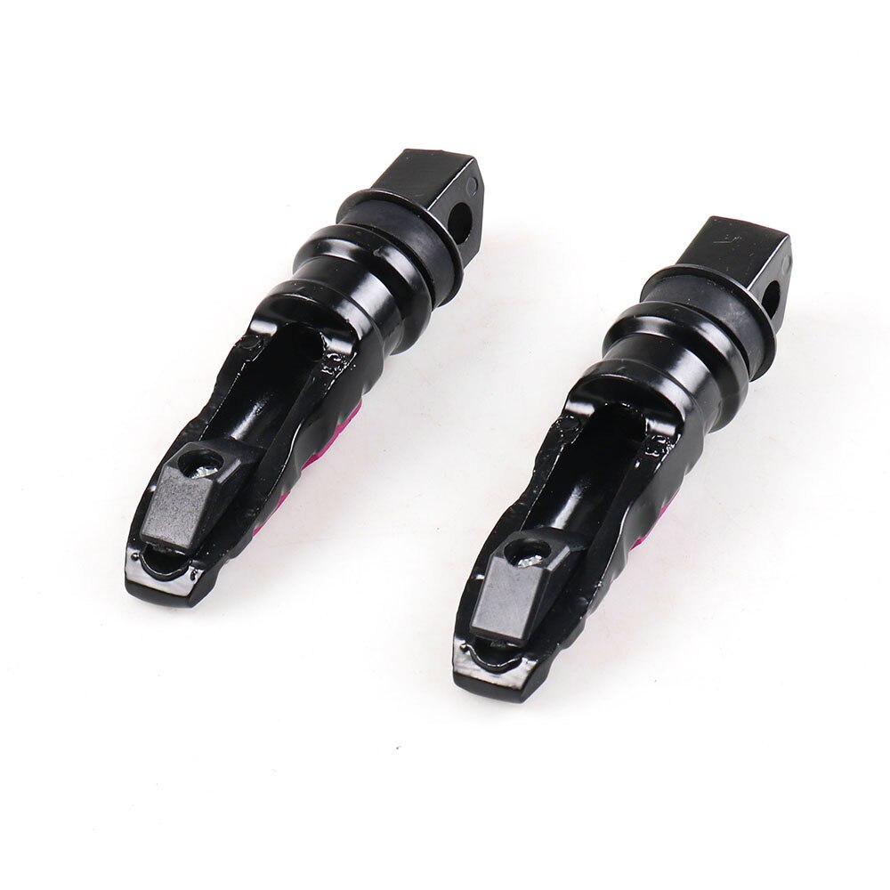Universal- Aluminium Motorrad Hinten Passagier Fußrasten Pedale Fußstütze Rolle Fuß-Anbindung Motorrad Pedal Änderung 2 teile/satz