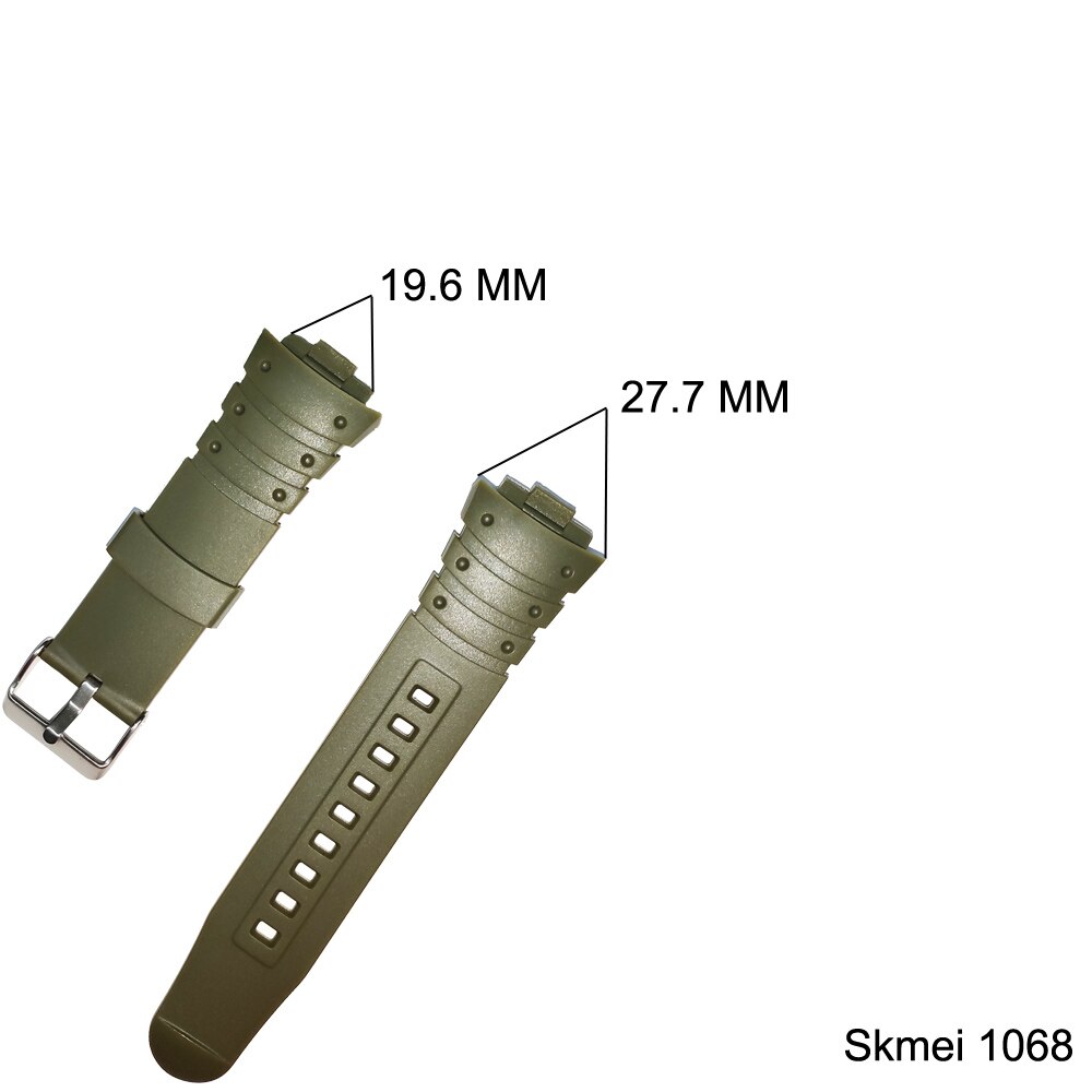 Skmei Band Skmei 1025 1029 1068 1416 1019 Pu Sport Horloges Band Voor Skmei Verschillende Model Mannen/Vrouwen Horloge Band Reloj: 1068 Strap