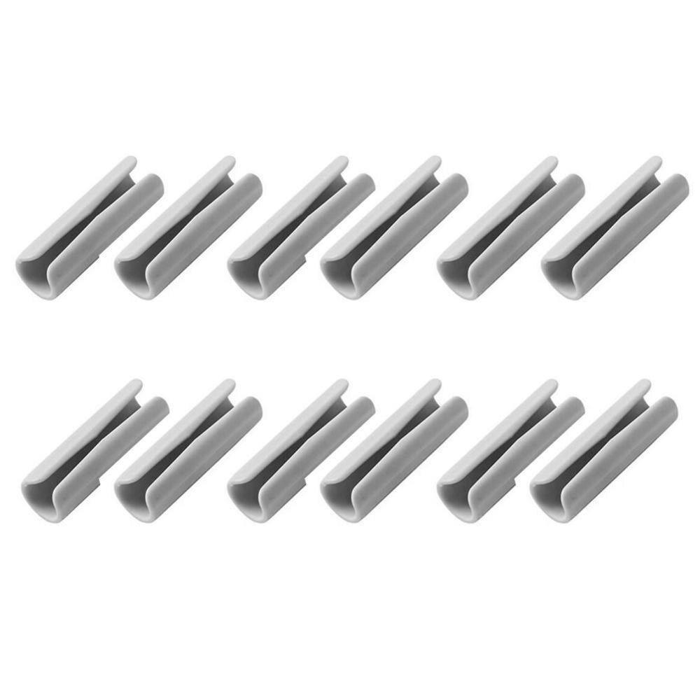 12 Stuks Laken Clips Plastic Slipresistant Klem Quilt Bed Cover Grijpers Fasteners Matras Houder Voor Lakens Thuis Wasknijper: grey