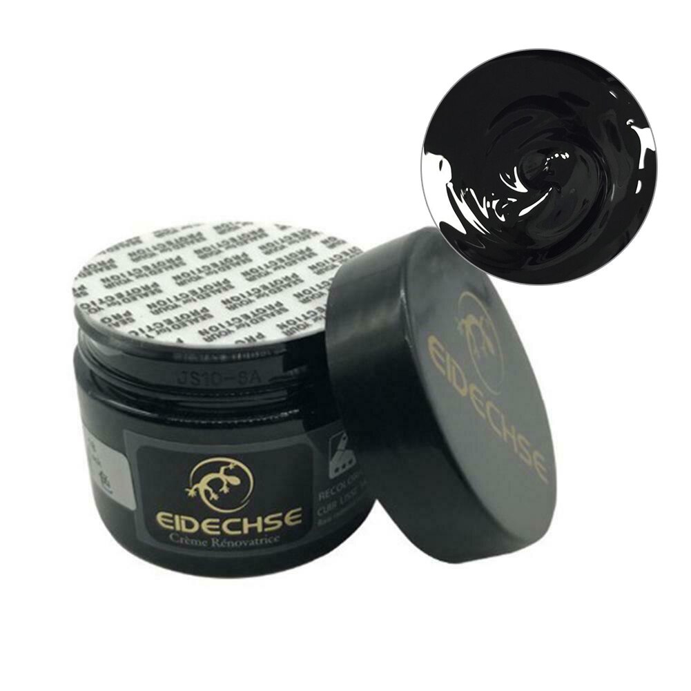 Leer reparatie crème vinyl reparatieset auto autostoel bank jassen gaten krassen scheuren pasta vulmiddel vloeibare leer reparatie tool: Zwart