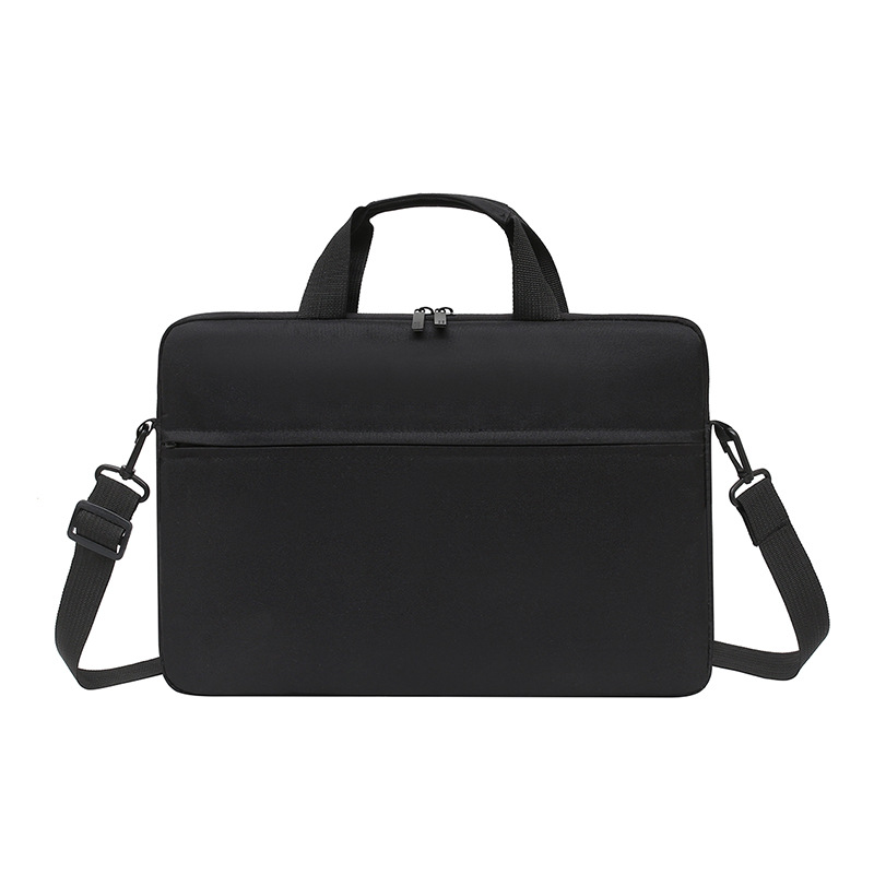 Laptop Carrying Case fits for 13-15-Inch Laptop and Tablet Shoulder Strap Durable Water-Repellent Fabric Business Casual School: 13" / black