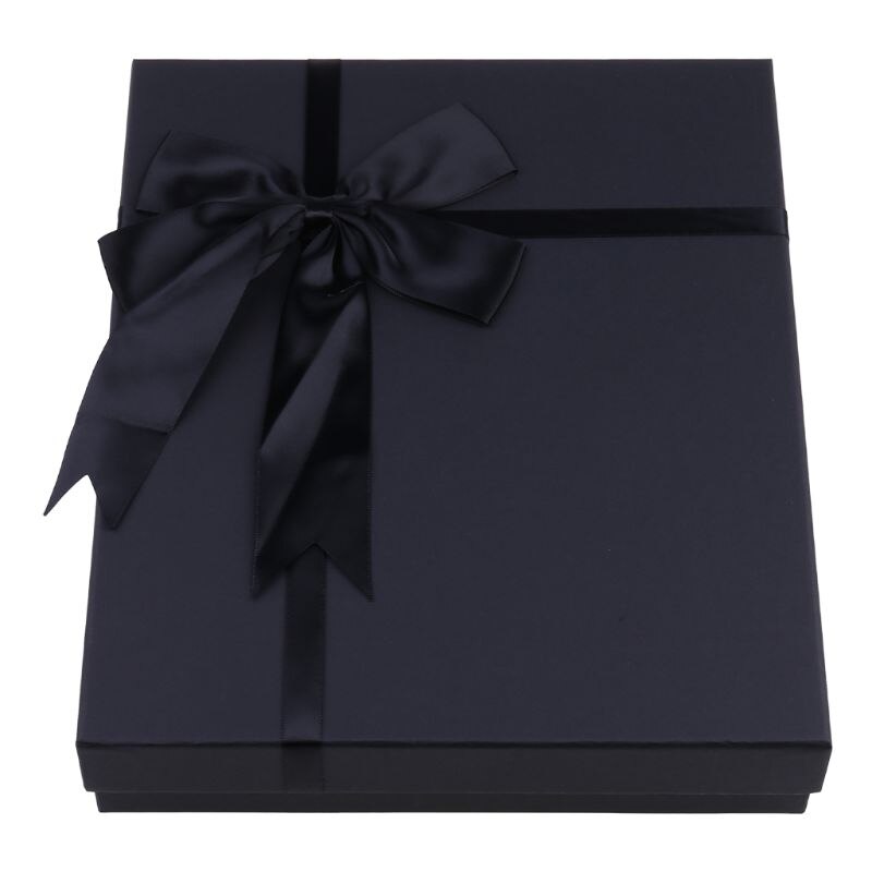 Bow Tie Black Box Eco-friendly High Cardboard for Weddings
