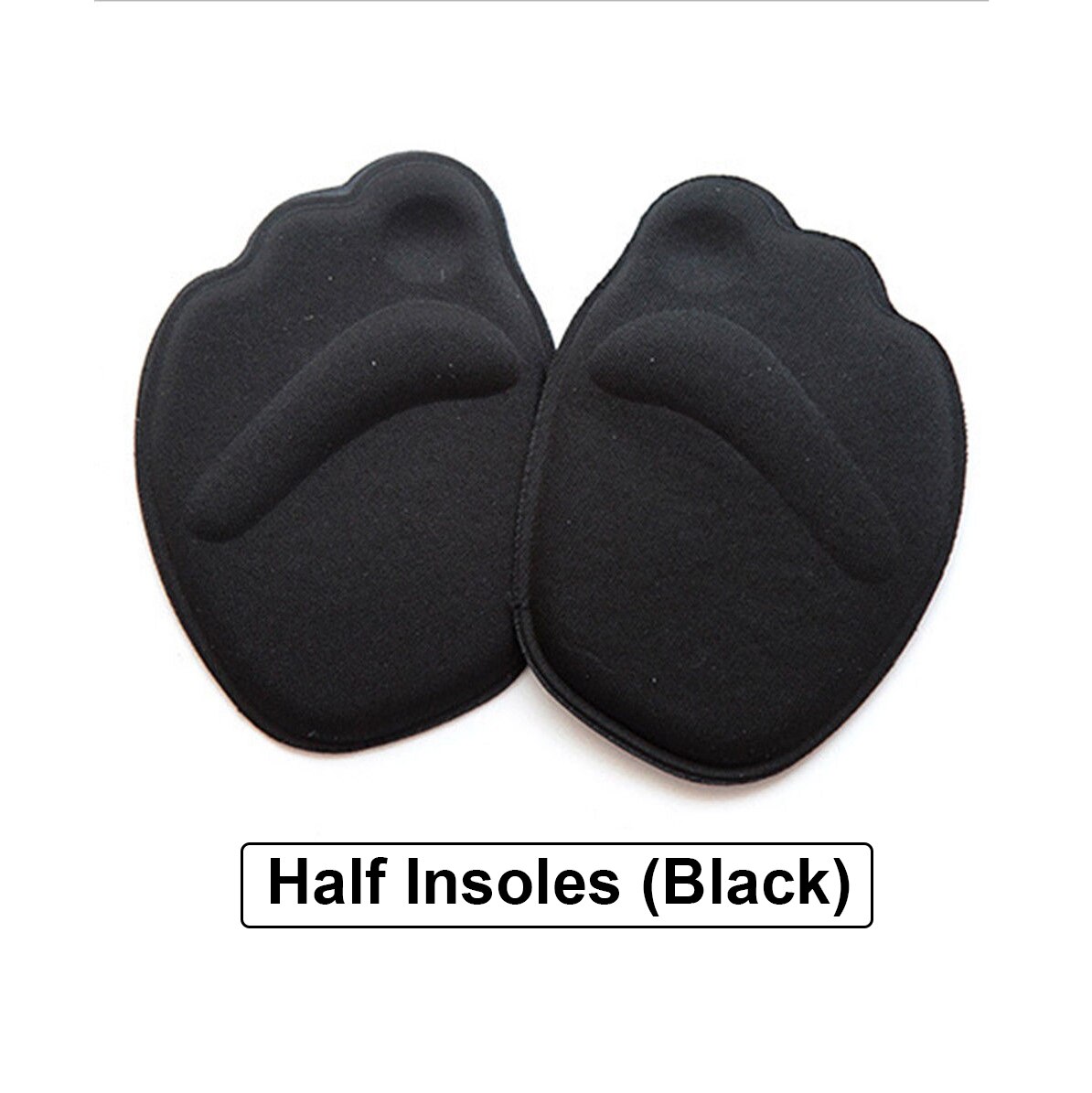 2 pezzi solette in spugna uomo donna sollievo dal dolore morbido 4D Memory Foam solette ortopediche scarpe piedi piatti arco supporto soletta Sport pad: Hlaf insoles