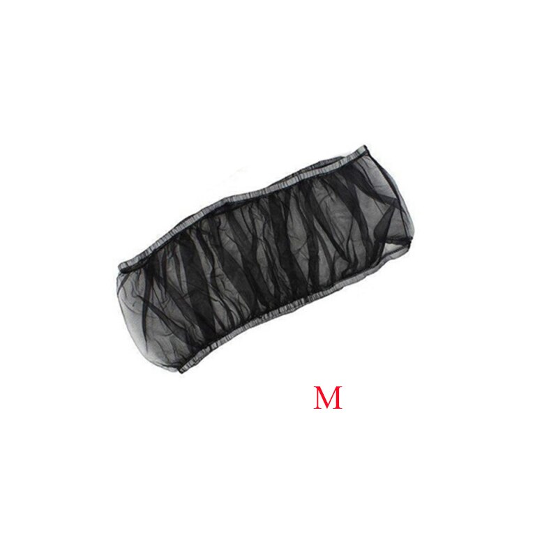 Vogel Netto Netwerk Soft Shell Stof Birdcage Mesh Voor Vogelkooien Zaad Guard Covers Unieke Nylon Luchtige Cover Rok: Black-M