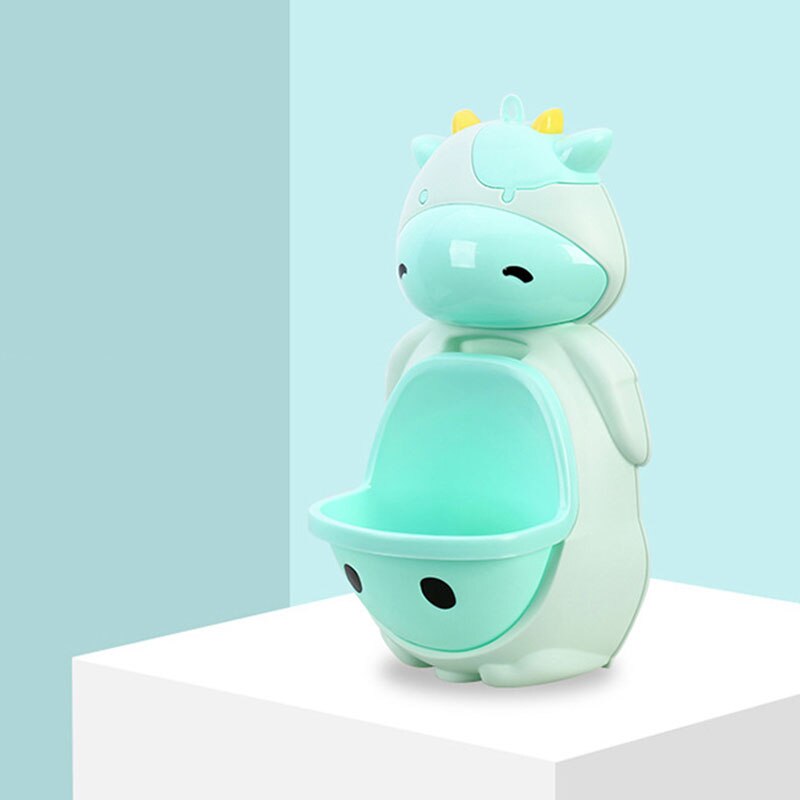 Kinderpotje koe toilet urinoir plastrainer wandtoilet plastrainer kinderen baby jongen badkamer urinoir groen