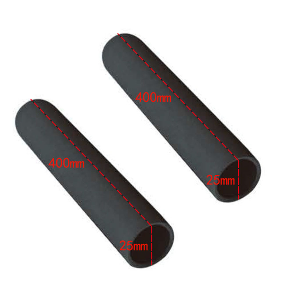 Handlebars Grips Plastic Fitness Equipment Handles Abs Black Install Mm Fitness Equipment PVC Handlebars Grips