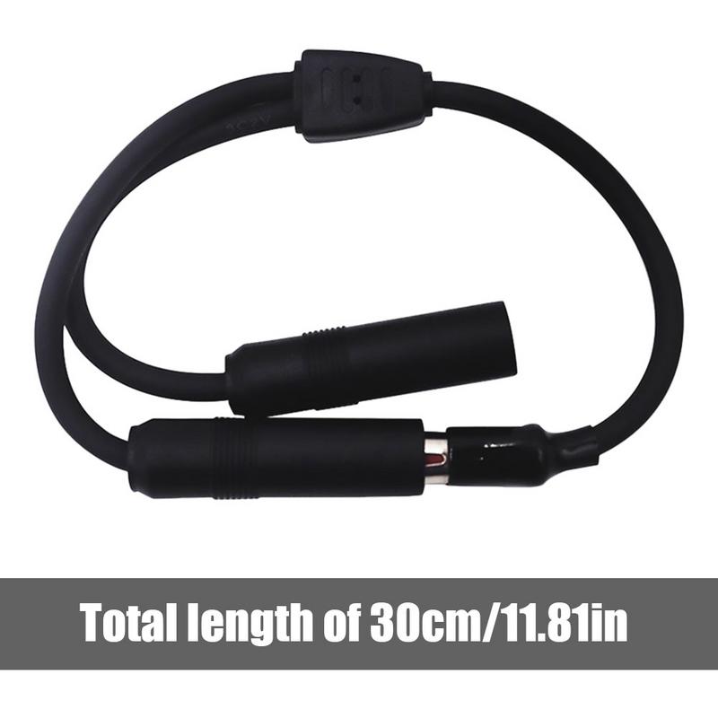 Auto Antenne Kabel Adapter Stecker Aluminium in 1 für 2 Radio Antenne Verlängerung Kabel