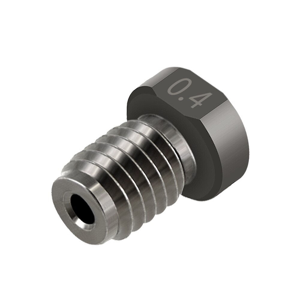 Top Hardened steel V6 Nozzle for 3D Printers hotend 3D Printer Nozzle for E3D hotend titan extruder prusa i3 mk3