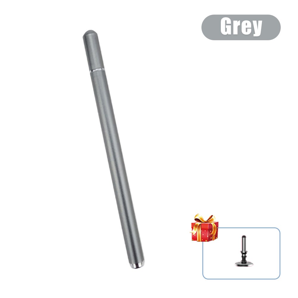 Universele Smartphone Pen Touch Stylus Tablet Tekening Voor Android Ios Ipad Iphone Lenovo Xiaomi Samsung Huawei Smart Potlood: Gray