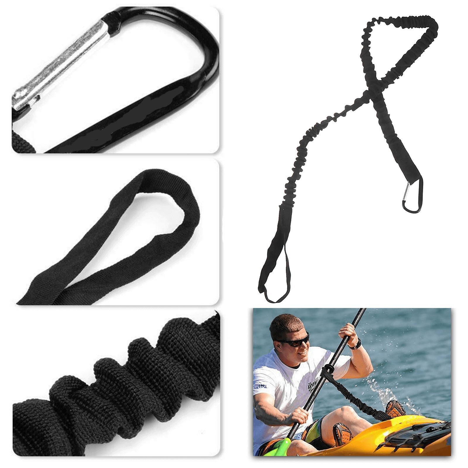Canoe Binding Rope, Paddle Anti-Loss Rope, Multi-Color In-Stock Inflatable Paddleboard, Kayak Surfboard Binding