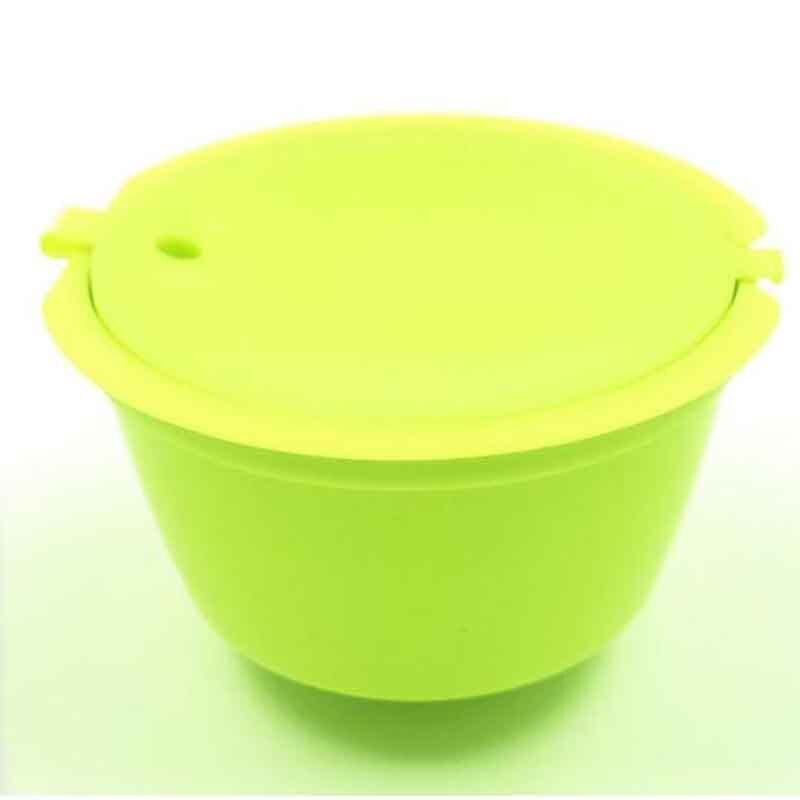 1 kpl 13 väriä reutilizunidsables kapseli kahvi dolce gusto, ladattavat muovikapselit: Verde