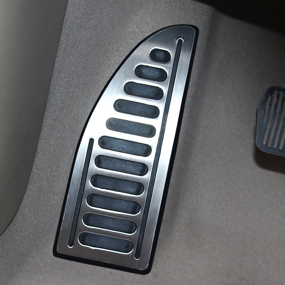 Auto styling, geen Boor en Non Slip Voetsteun Pedaal Pad Sticker Voor Ford Focus 2 focus 3 Focus 4 Fiesta Mondeo Fusion kuga Escape