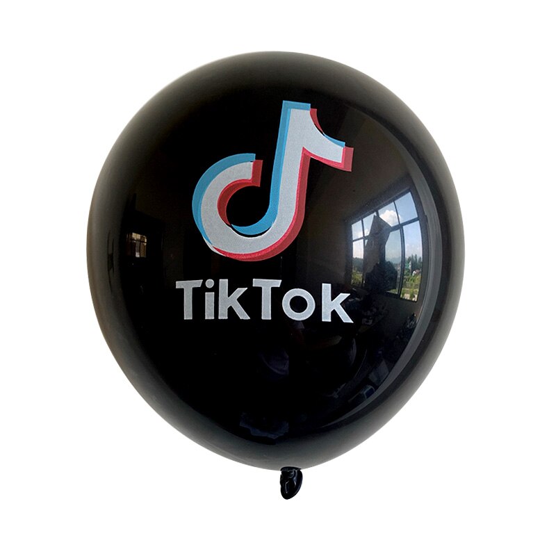 10Pcs 12Inch Notities Latex Ballonnen Kleine Video Symbool Ballen Verjaardagsfeestje Decor Populaire Muziek App Helium ballon: Deep Sapphire