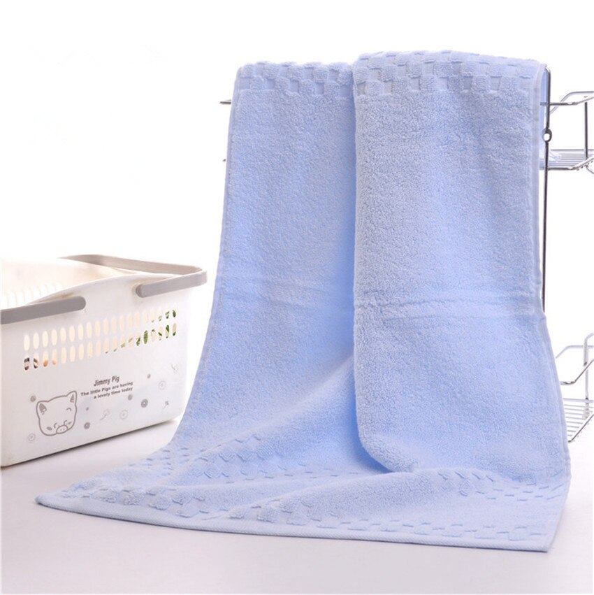 Zhuo  mo 40*75cm 220g luksus egyptisk bomuldsbadehåndklæder til voksne badehåndklæder bløde ansigtsvask håndklæder