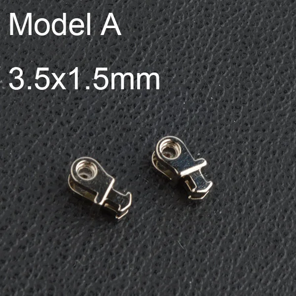 100 Stuks (50 Paar) 2 Modellen Twee Lussen Enkele Scharnier Voor Kunststof Frame, Scharnier Vervanging Voor Acetaat Bril, Scharnier Reparatie Deel: Paars