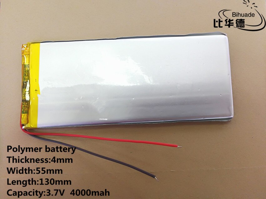 Lithium polymeer batterijen 3.7 V 4000 mAh 4055130 Voor Oplaadbare Li-Ion Mobiele 7 inch 8 inch 9 inch