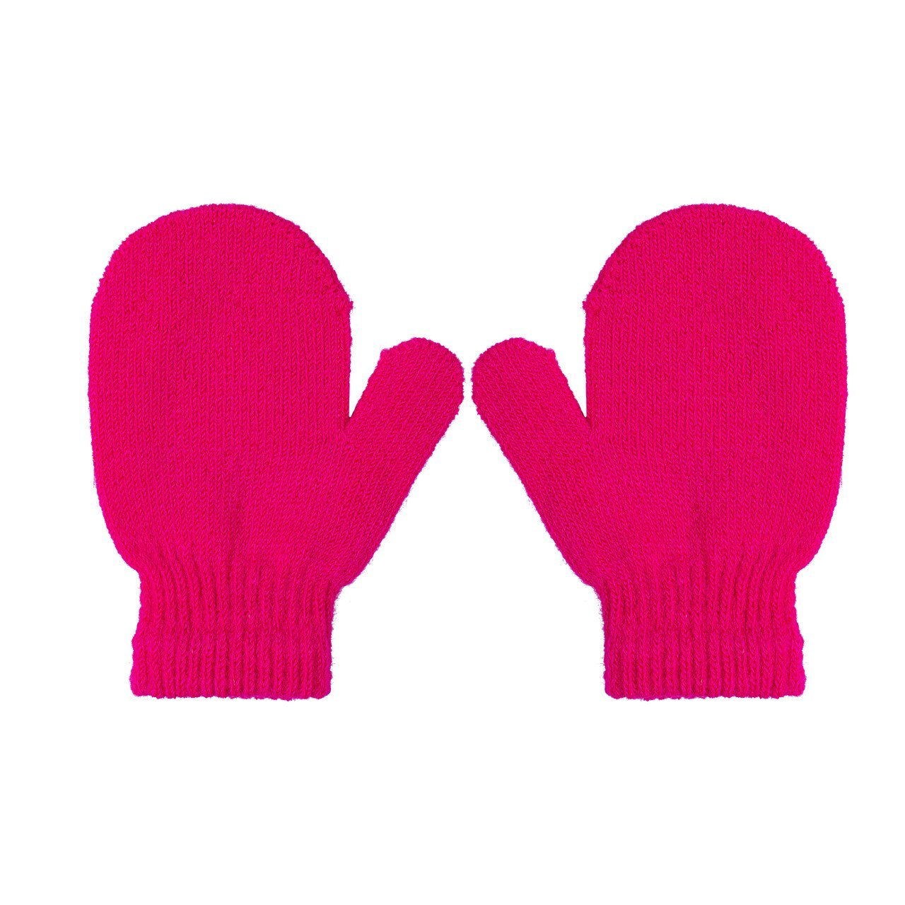 1 paar Baby Mädchen Jungen Handschuhe Winter Warme Handschuhe Neue Kleinkinder Solide Baby Kinder Warme Stricken Handschuhe Fäustlinge 7 candy Farbe: Rose Red