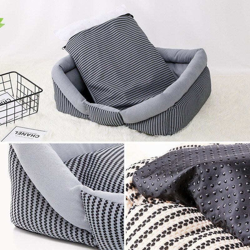 Pet House Mat Dog Bed Sofa Kennel Cat Nest Puppy Couch For Small Large Dogs All Seasons Teddy Chihuahua Bulldog Labrador Bedding