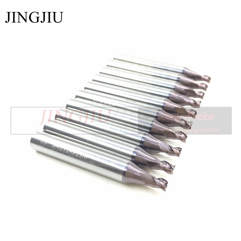 2.5mm Frees in carbide met 3 fluit voor Wenxing & DEFU & MODEN verticale Sleutel Snijmachine (10 pcs)