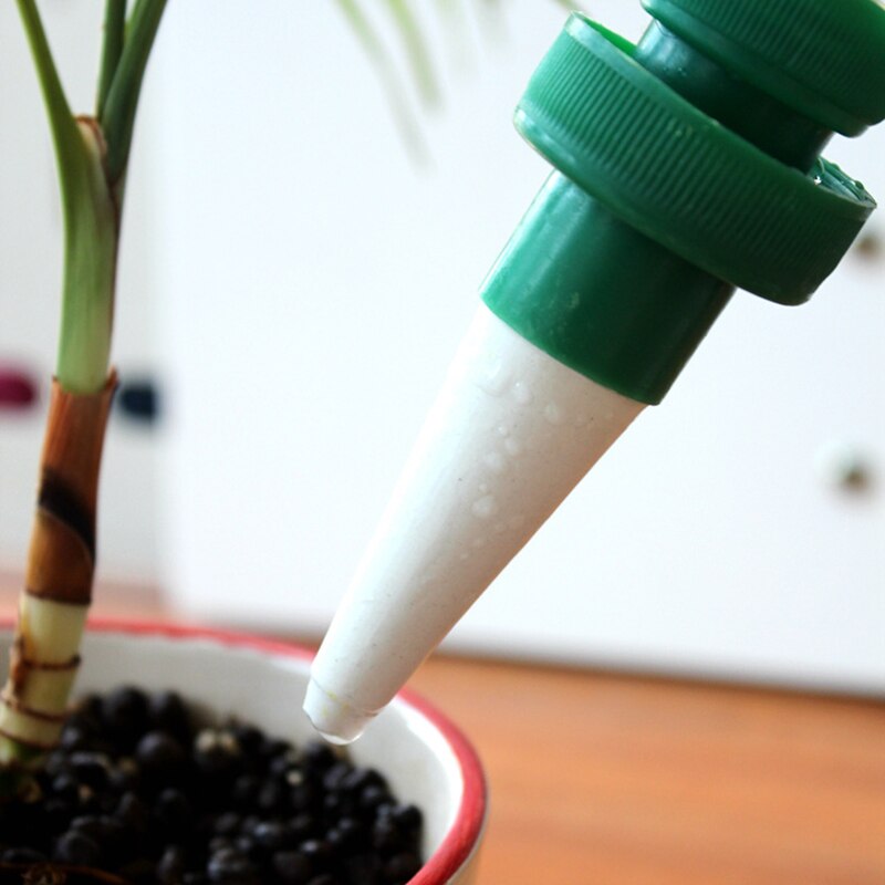 Dispositif d'arrosage automatique goutte-à-goutte de plantes en céramique, arrosage paresseux, jardin, Irrigation, fournitures d'outils, 2 pièces