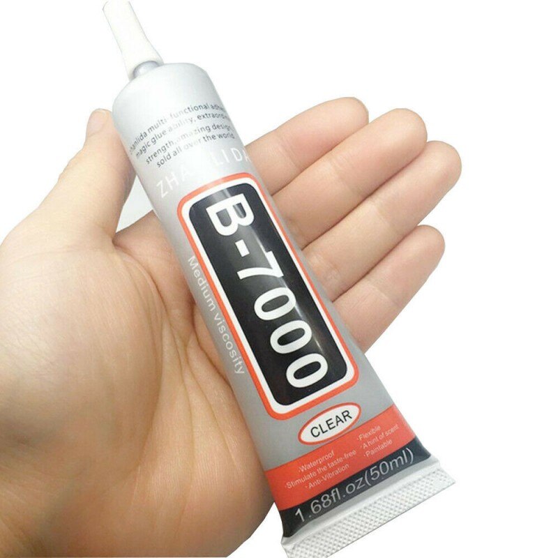 25 ml B7000 Kleber Mit Nadel praktisch Punkt Bohrer DIY Schmuck Dekorative praktisch Bildschirm Kleber