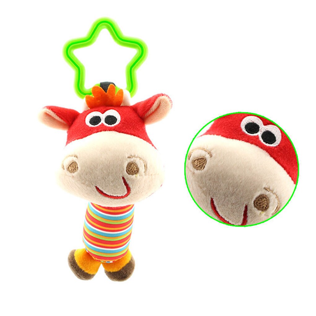 Born Baby Stroller Toys Bell Bed & Baby Stroller Hanging Bell Toys Educational Baby Rattle Toys Styles Soft Toys Infant Baby