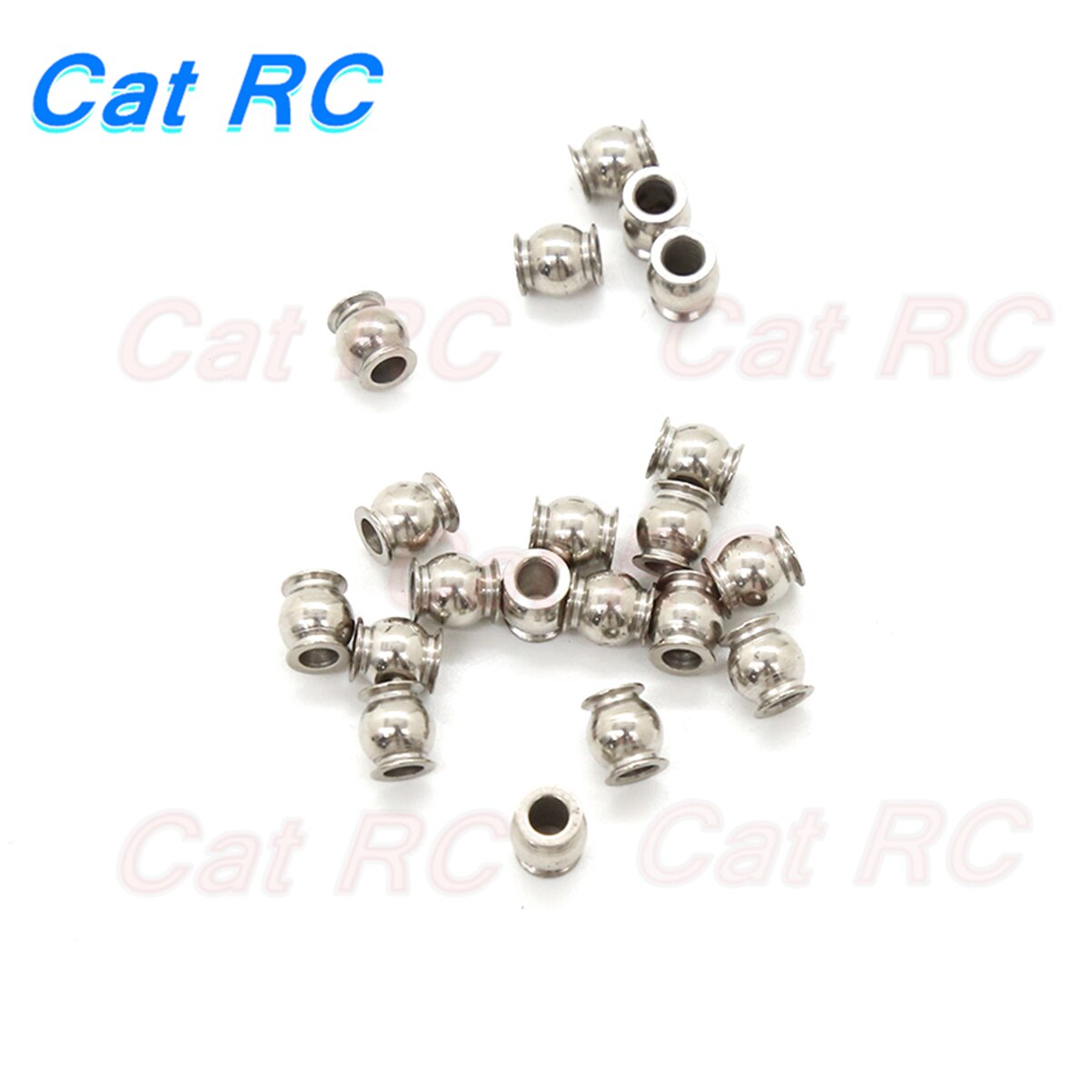 20pcs Metal Rod End Ball Joint General Trolley Ball Sets Universal For SUMMIT TRX4 1/10 Traxxas E-REVO REVO catRC