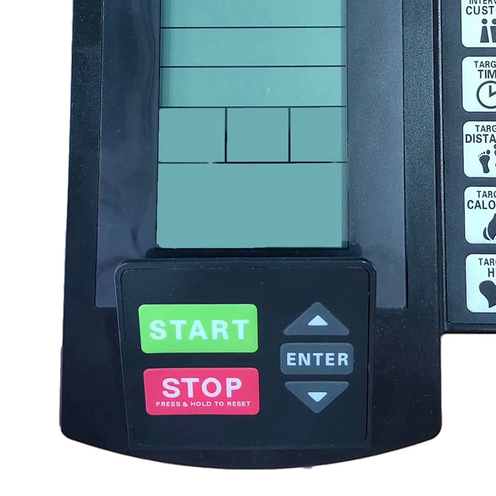 Rowing Machine Counter Cycle Counter Monitor Speedometer for Stationary Bike