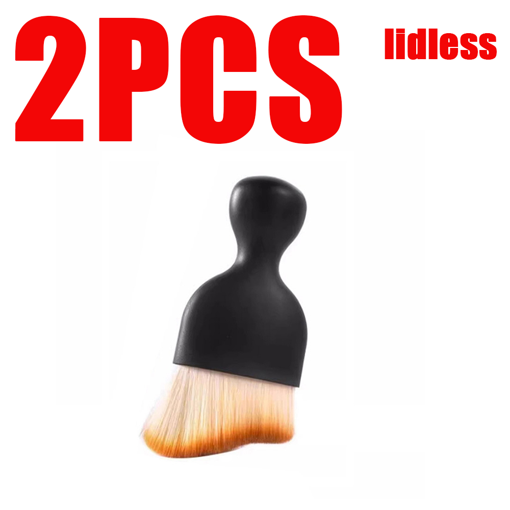 1/2/5Pcs Auto Innen Reinigung Pinsel Zubehör tragbare Weiche Fell Spalt Detaillierung Conditioner Air Outlet reinigung Artefakt Werkzeug: WHITE
