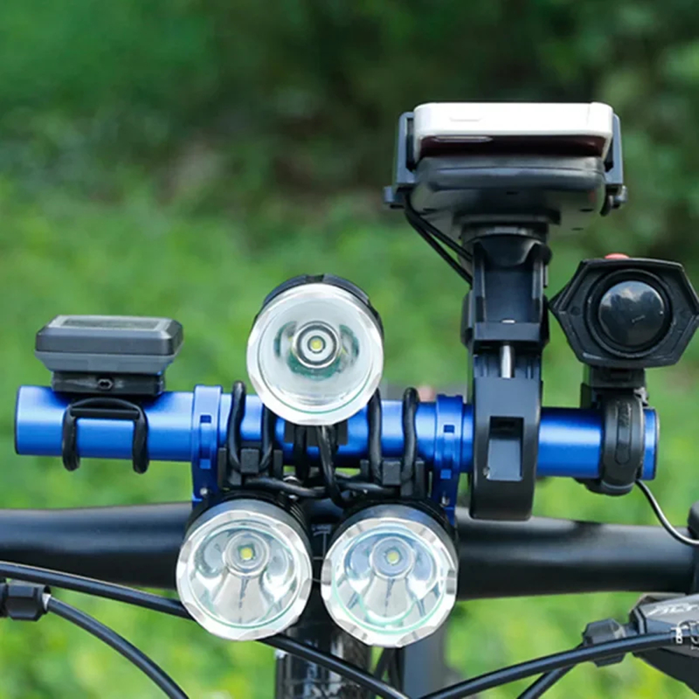 Suporte estendido para guidão de bicicleta, 10/20/30cm, mtb, montagem de farol, barra estendida, estrada, mountain bike, extensor de guidão, peças de rack