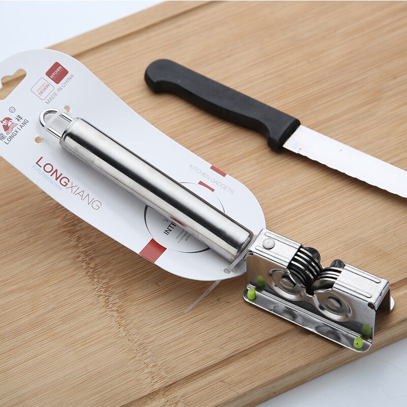 Kitchen gadgets multifunctional stainless steel 420 home kitchen mini quick sharpener