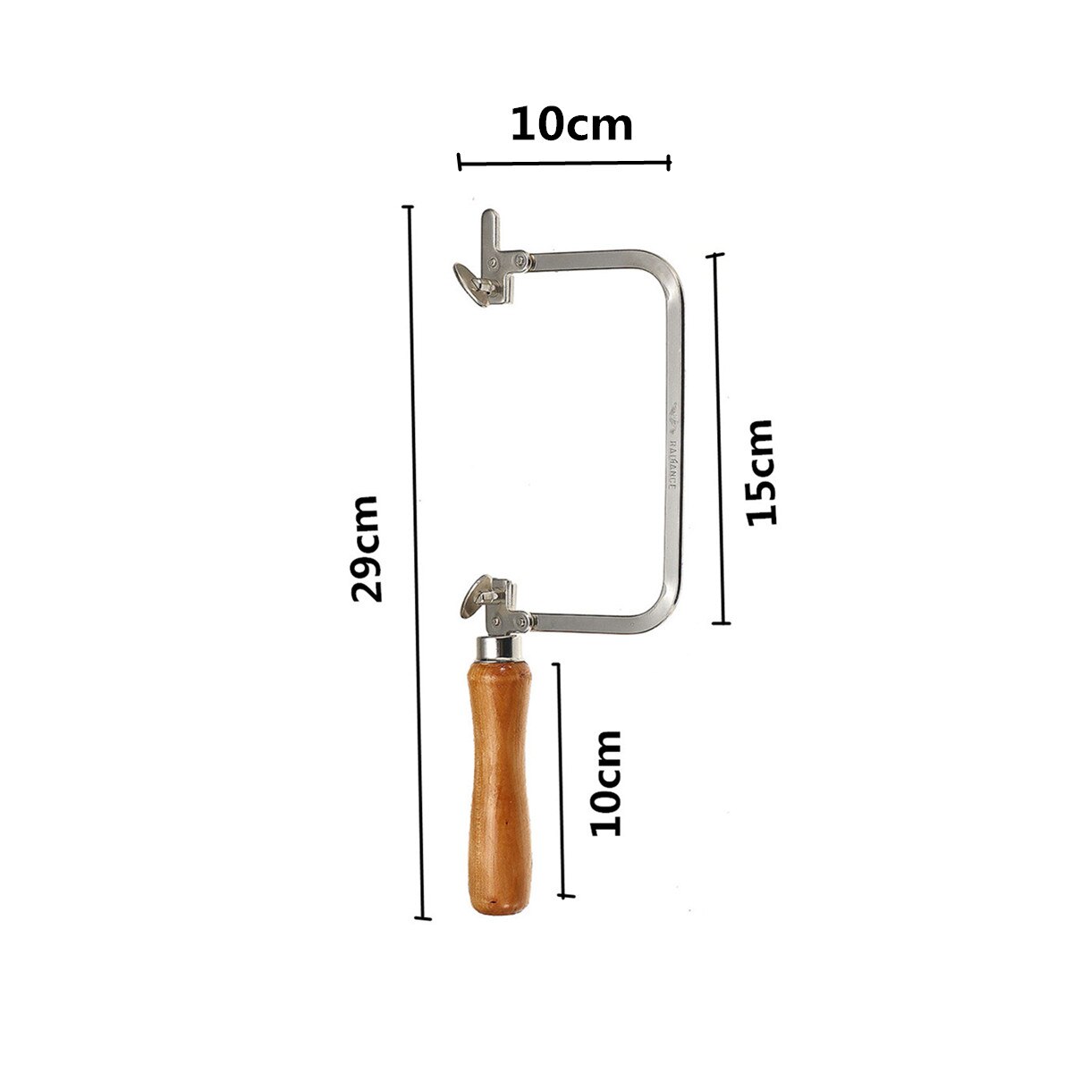 Alloy Steel Hacksaw Frame Woodworking Portable Multi-purpose Saw Bow Jewelry Wire Carved U shaped Hand Hacksaw Handle Tool