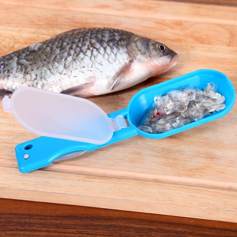 Limpiador de escamas de pescado, herramienta de cocina, pelador, 1 ud., herramienta de limpieza de pescado, tapa, accesorios de cocina