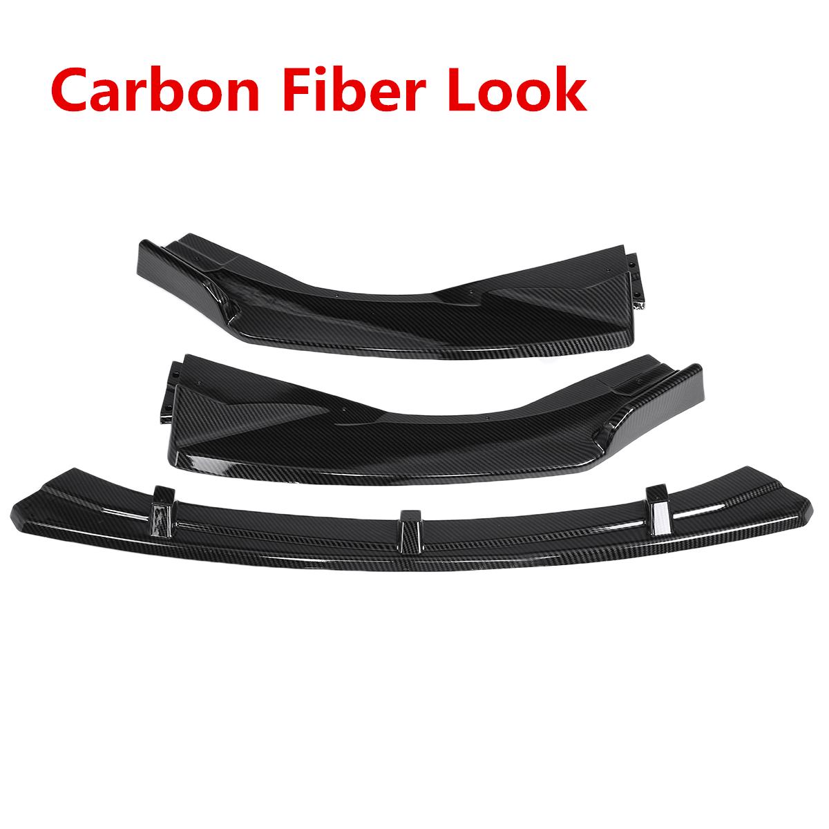 Car Front Bumper Splitter Spoiler Lip Body Kits For Ford Mustang GT