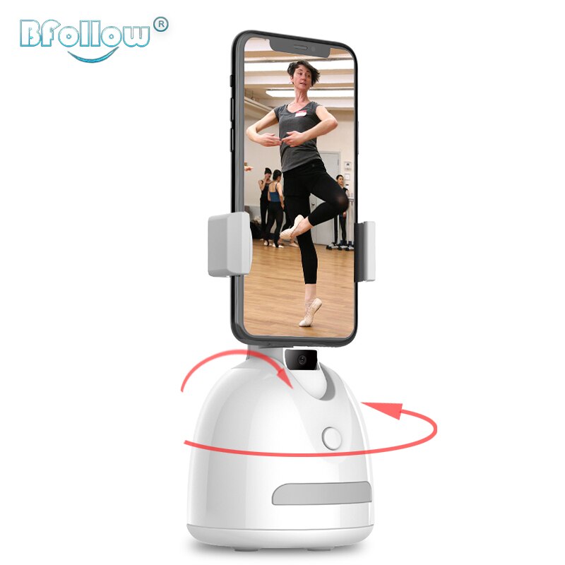 BFOLLOW 2D Suivi Automatique Visage Corps Intelligent Tir Robot Caméraman Cellulaire Personnel Support Pour Téléphone Cardan Vidéo Pour Vlog Youtuber