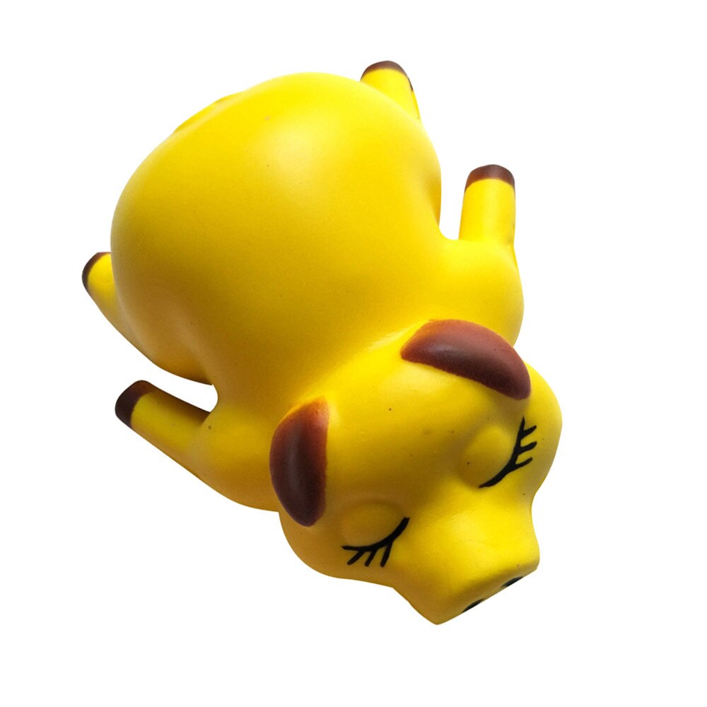 Papa pig decompression toy slow rebound PU toy Adorable Pig Slow Rising Cream Scented Stress Relief Toys L0110: Yellow