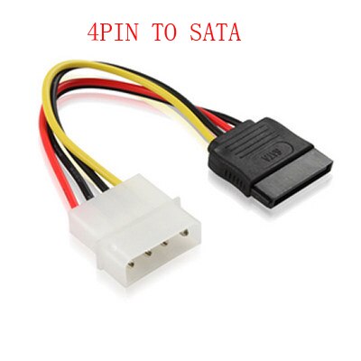 Cable de datos SATA USB a PS2, 4 pines, 8 pines, reinicio de alimentación SATA, línea de datos Sata de encendido y apagado, 4 pines, línea extendida: 4PIN TO SATA
