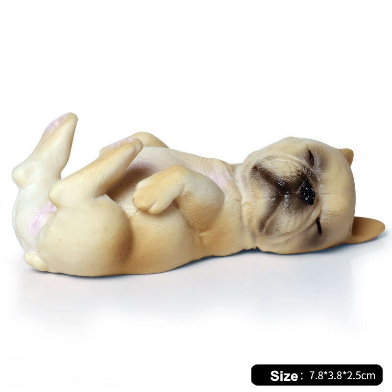 Simulationsleep Franse Bulldog Hond Pet Animal Figuur Model Speelgoed Collector Decor Kid Toy Dinossauro Model Speelgoed Voor Kinderen: M-937