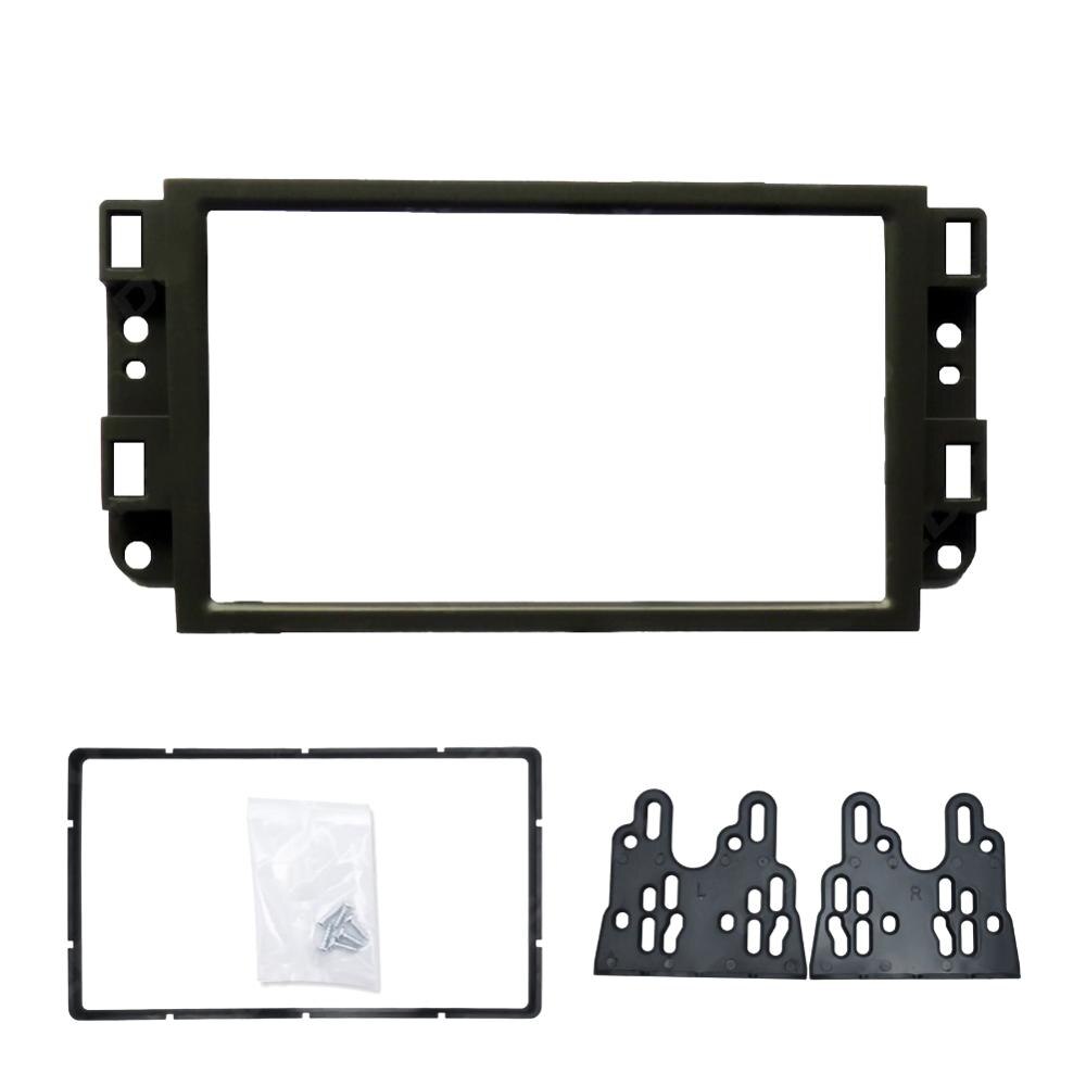 Mascherina Autoradio Car Stereo Frame Fascia for Chevrolet Captiva Lova Aveo Epica Gentra 2006 2007-2011 2DIN Audio cruscotto di Installazione
