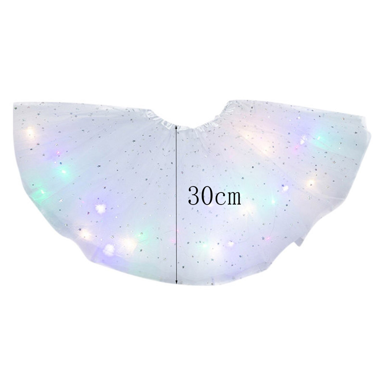 2Pcs Sequin Tutu Rok Kinderen Prinses Meisjes Rokken Baby Tutu Rok Led Light Up Pettiskirt Ballet Kinderen Rokken Baby kleding