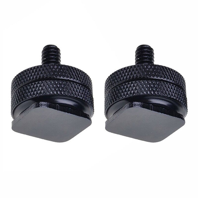 Two(2) Pack of Durable Pro 1/4&quot; Mount Adapter for Tripod Screw to Flash Shoe