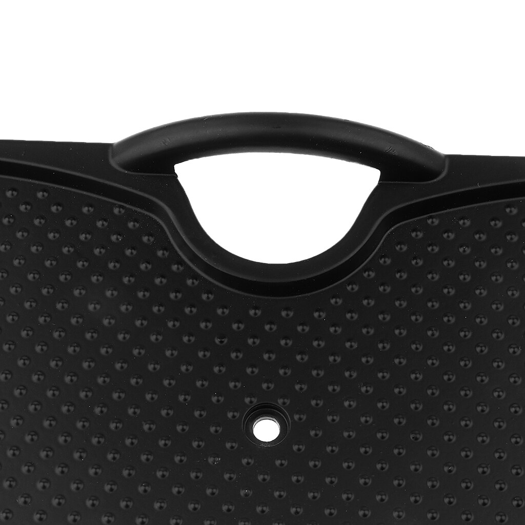 Durable Black Aluminum Transom Plate Outboard Mounting Engine Bracket For