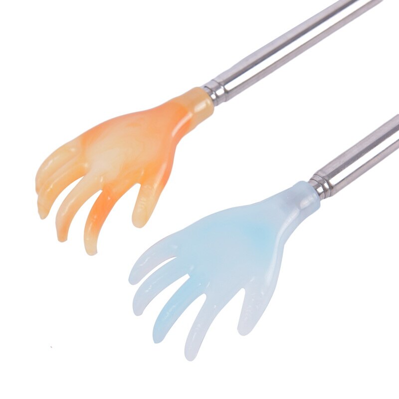 2Pcs Back Scratcher Aid Stick Scratching Massage Roller Long Wooden Body Itch