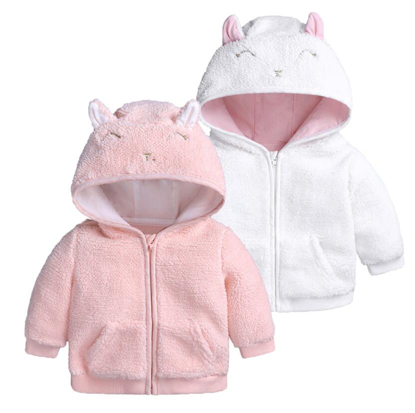 Mode Herfst Lente Leuke Kids Jas Voor Jongens Meisjes Lam Kasjmier Pasgeboren Baby Meisje Jas Peuter Baby Meisje Kleding Zuigeling