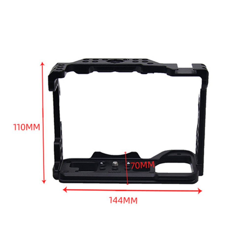 Quick Release Camera Cage with Shoe Mount for Sony A9 II Alpha Camera Shooting Video Film Making Stabilizer