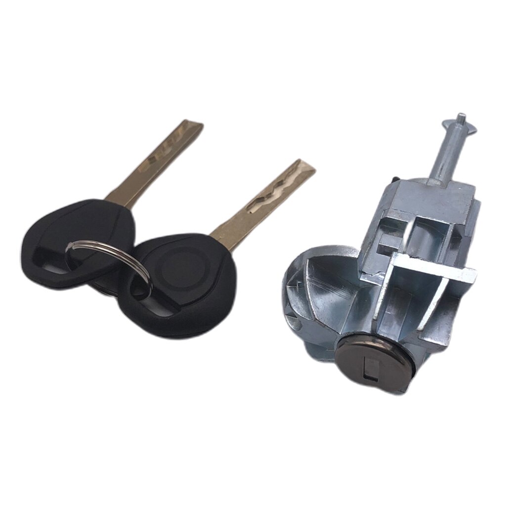 Auto Links Driver Deurslot Cilinder Vat Montage 2 Sleutels Voor E46 3 Serie