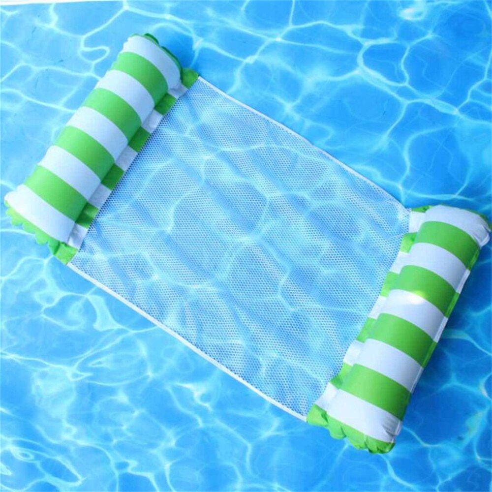 Canapé gonflable pliable à double usage, lit-balançoire avec filet, hamac, piscine, rangée de jouets, 11 styles: 5